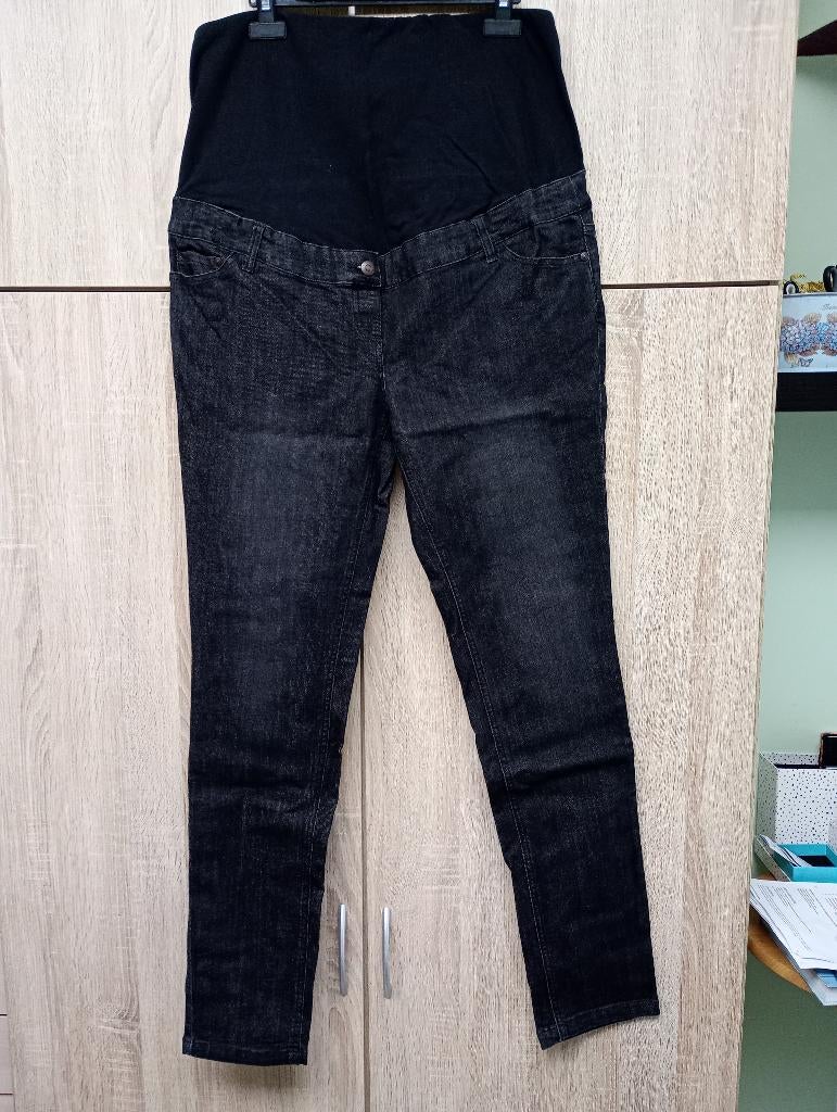 XL Jeans grossesse noir, Kleding | Dames, Zwangerschapskleding, Ophalen of Verzenden, Zwart