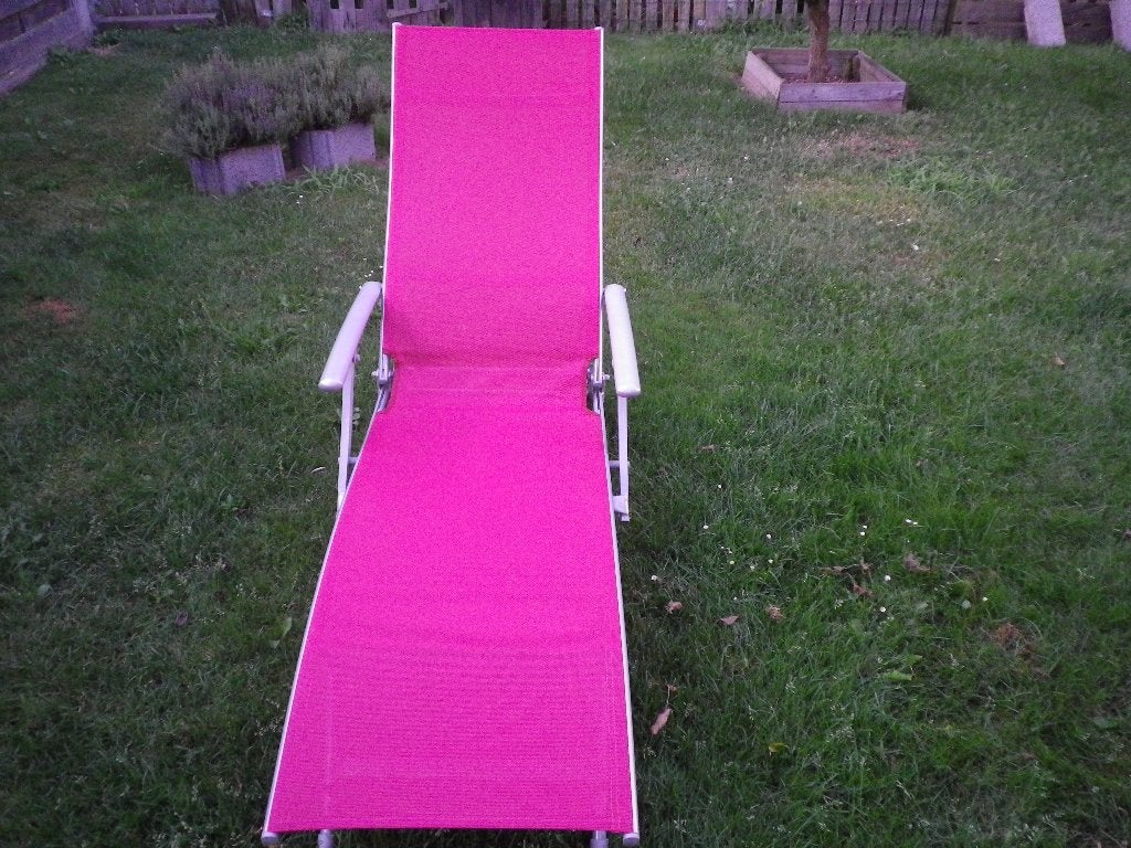 transat, Tuin en Terras, Ophalen, Zo goed als nieuw, Verstelbaar