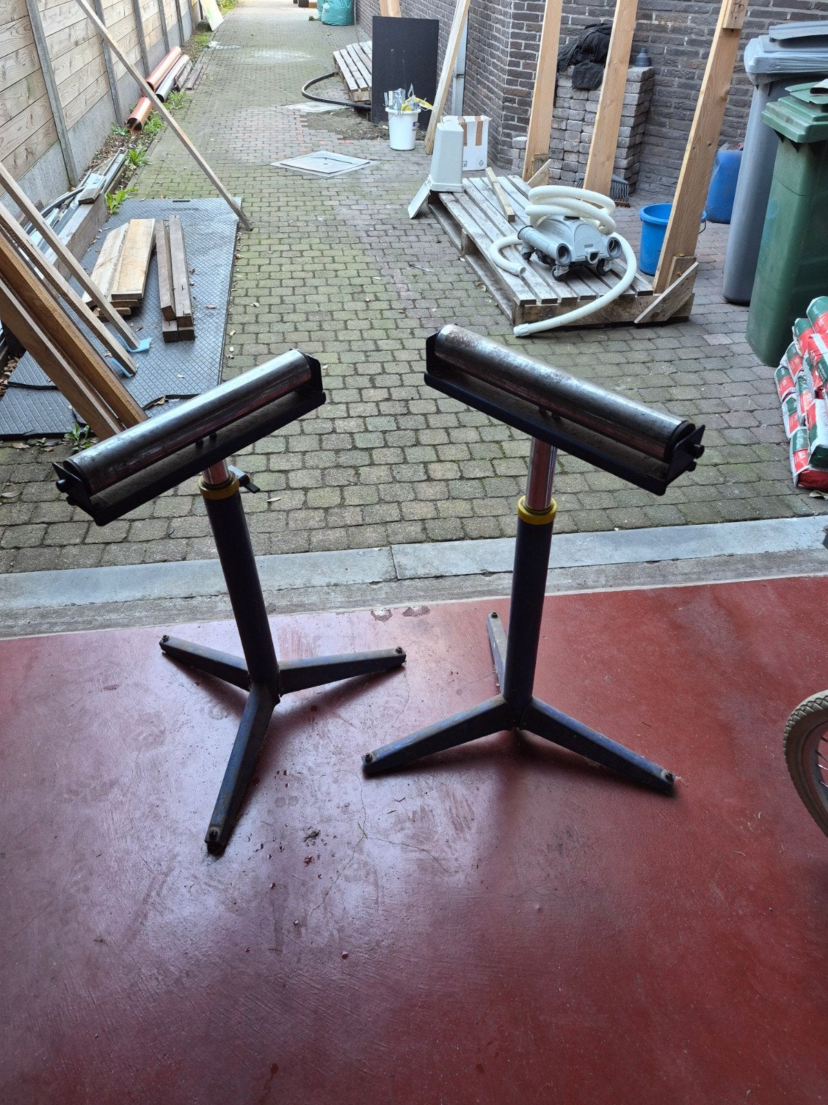 rolgeleiders voor zaagmachine, Bricolage & Construction, Enlèvement, Utilisé