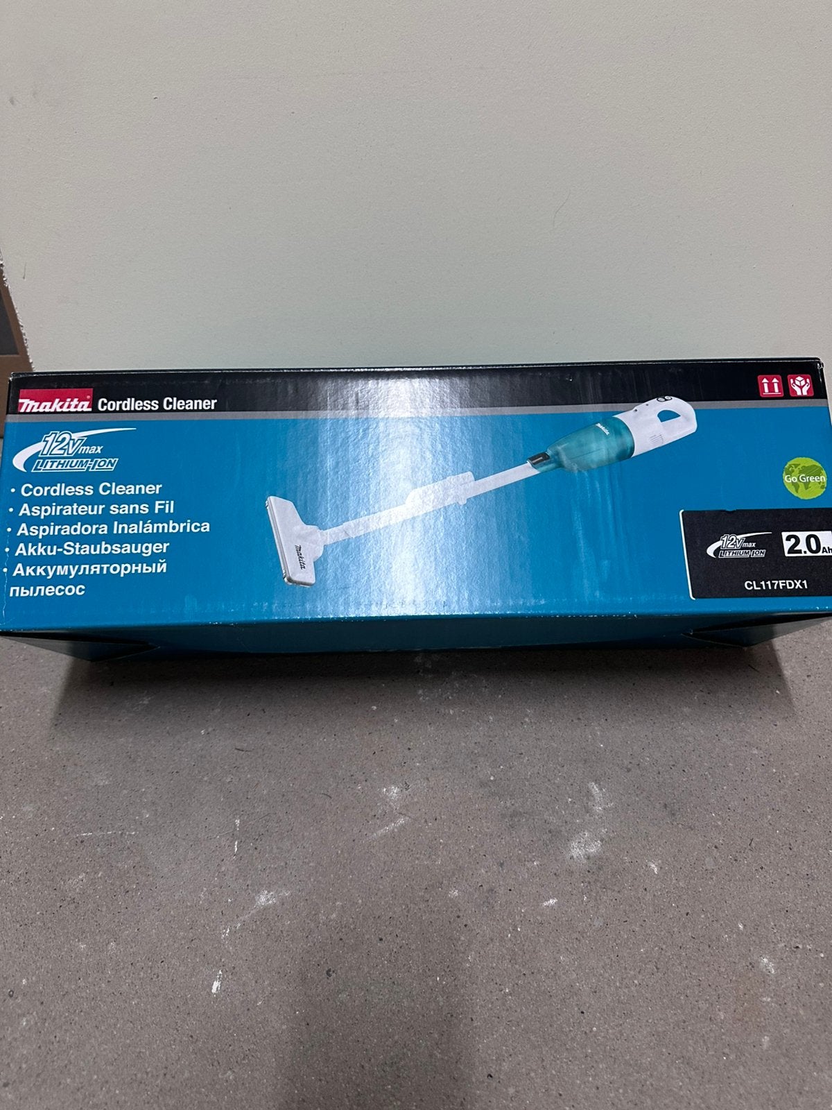 Makita draadloze stofzuiger 12V Max, Enlèvement, Comme neuf, Makita