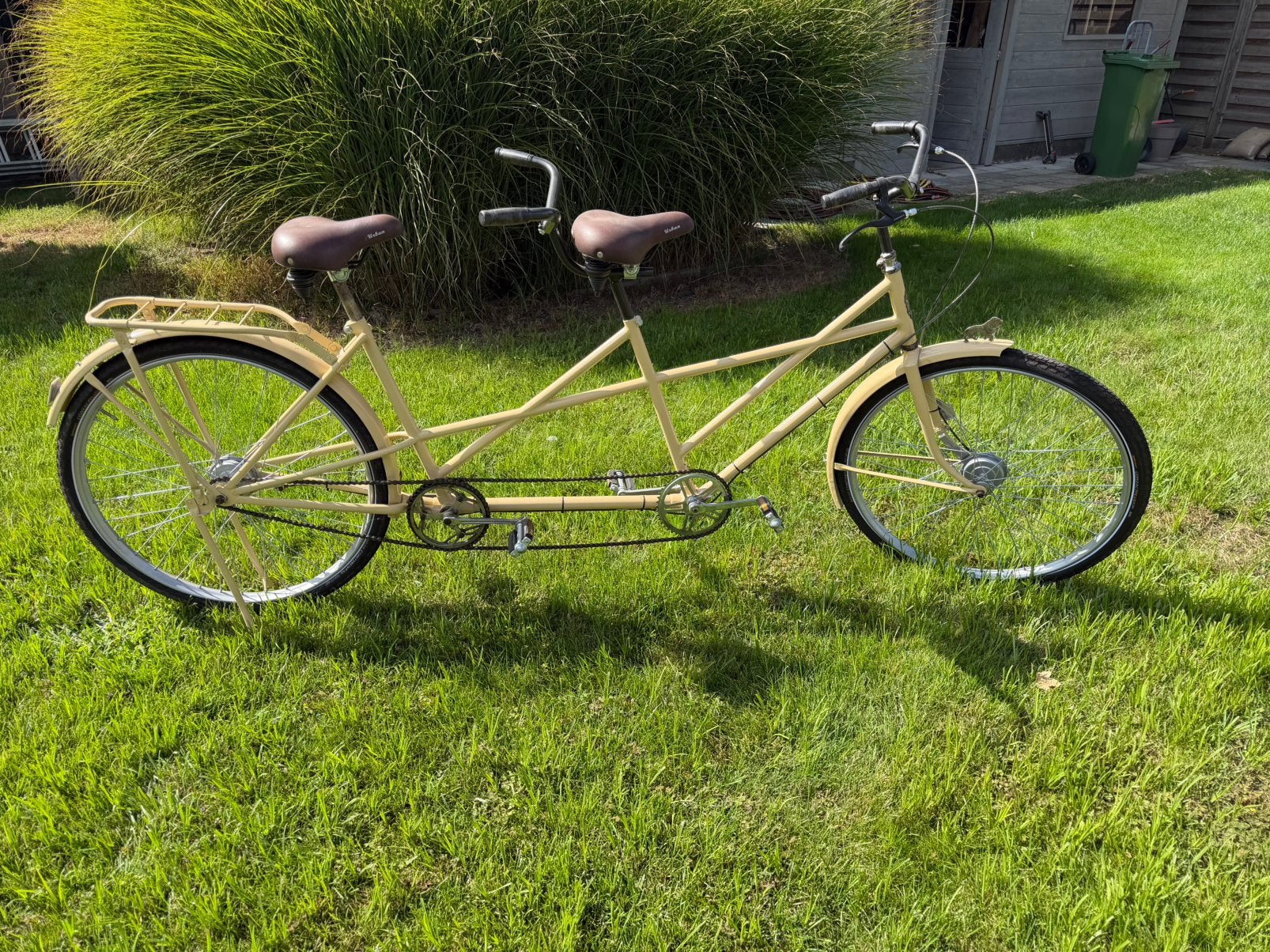 Oude tandem, Ophalen, Zo goed als nieuw