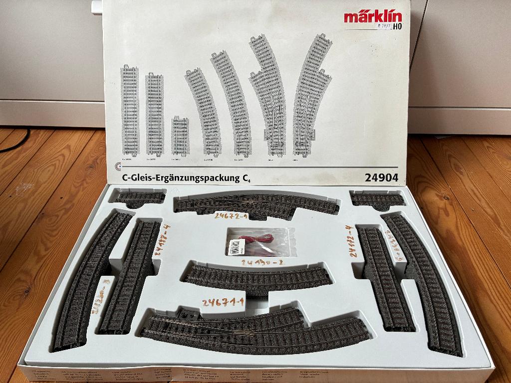 Marklin 24904, Hobby & Loisirs créatifs, Courant alternatif, Rails, Comme neuf, Enlèvement