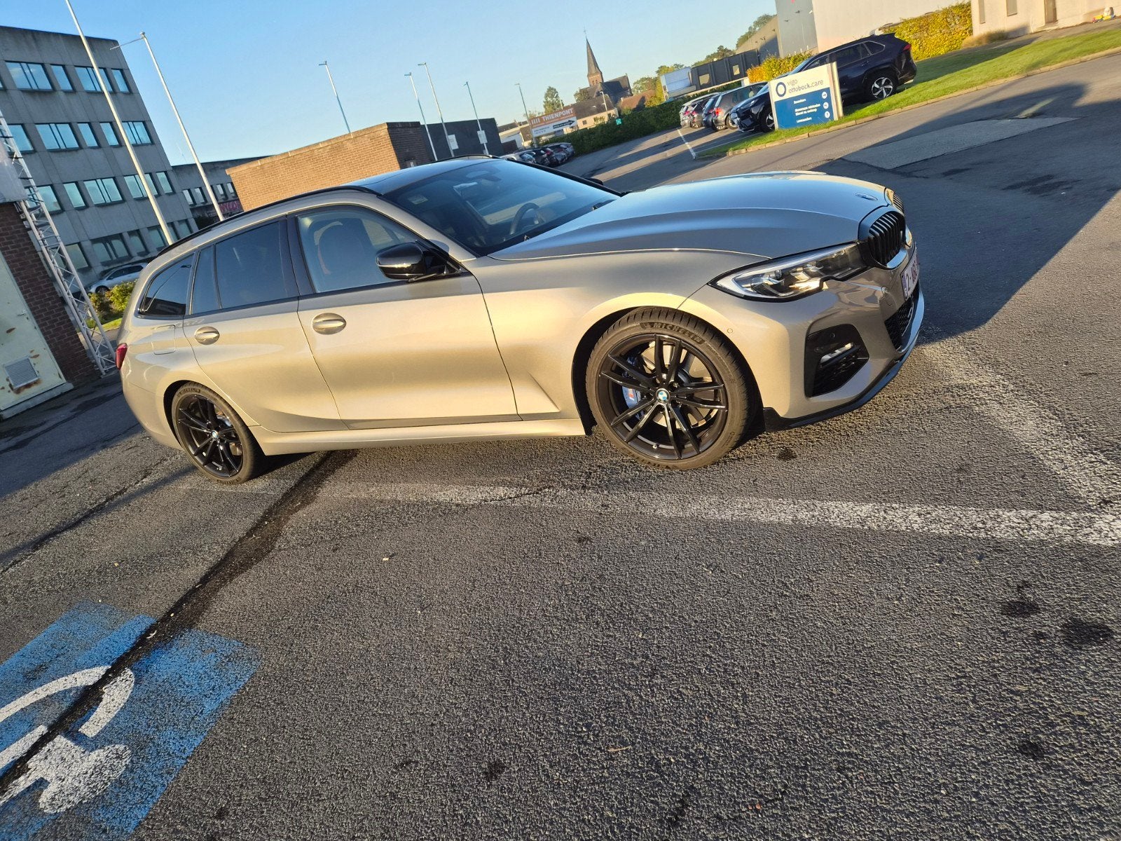 bmw g21 330i, Auto's, Automaat, Lederen bekleding, Break, 5 deurs