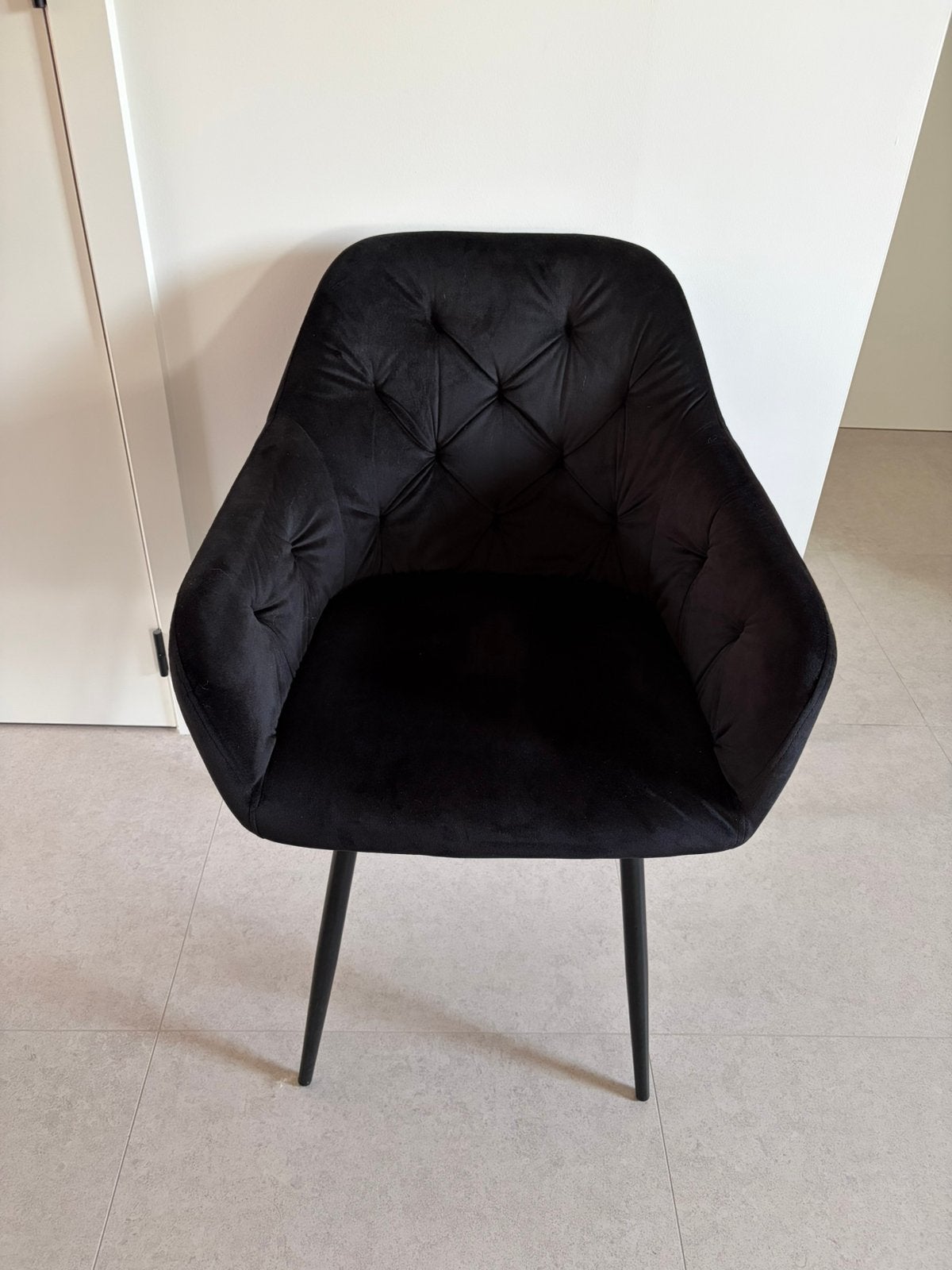 Chaises et table, Maison & Meubles, Chaises, Enlèvement, Comme neuf, Tissus