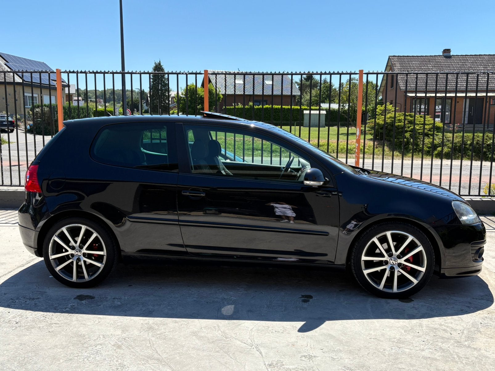 VW GOLF 5 GT SPORT 1.4 TSI ESSENCE 2007 148 000KM CARPASS, Auto's, Voorwielaandrijving, Stof, Zwart, Zwart