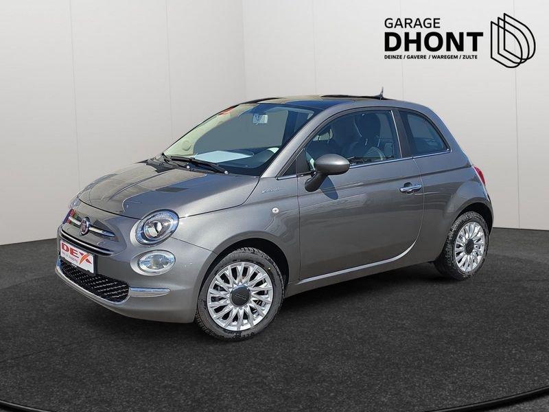 Fiat 500 Dolcevita - 1.0 MHEV - Manueel - 70PK, Auto's, Voorwielaandrijving, Gebruikt, Leder en Stof, Bedrijf
