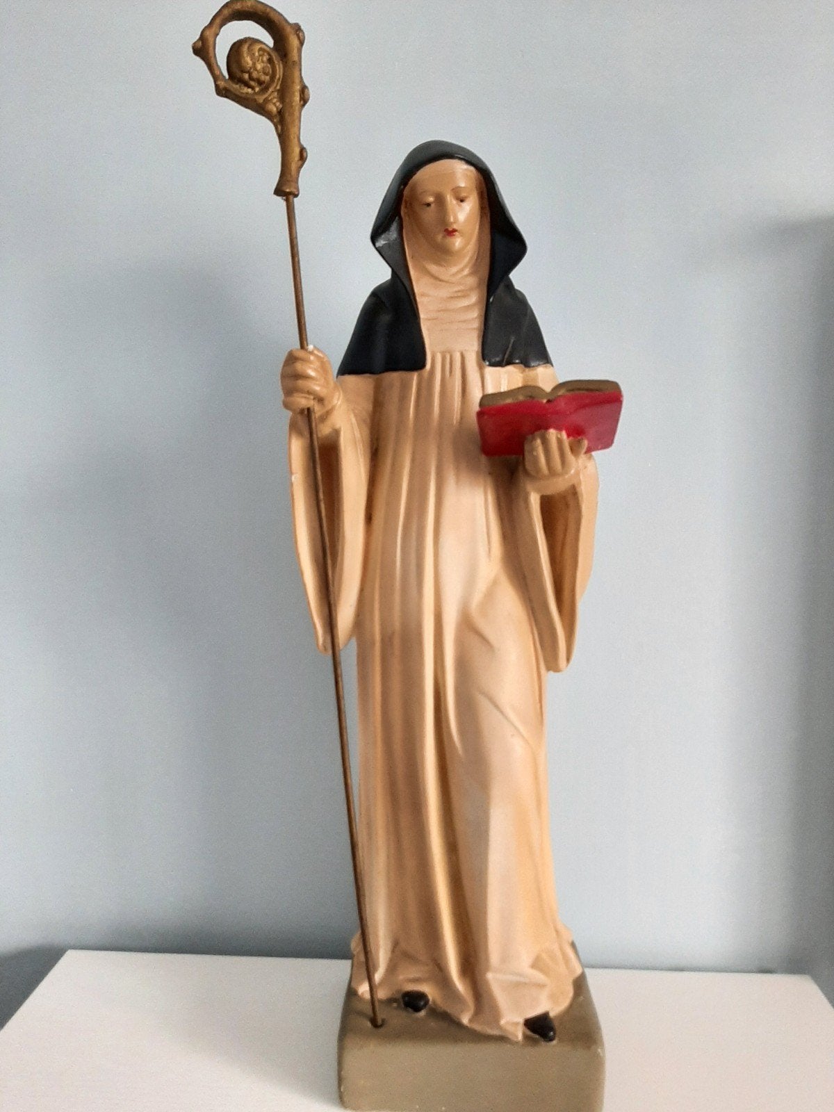 Sainte Aldegondis, Enlèvement