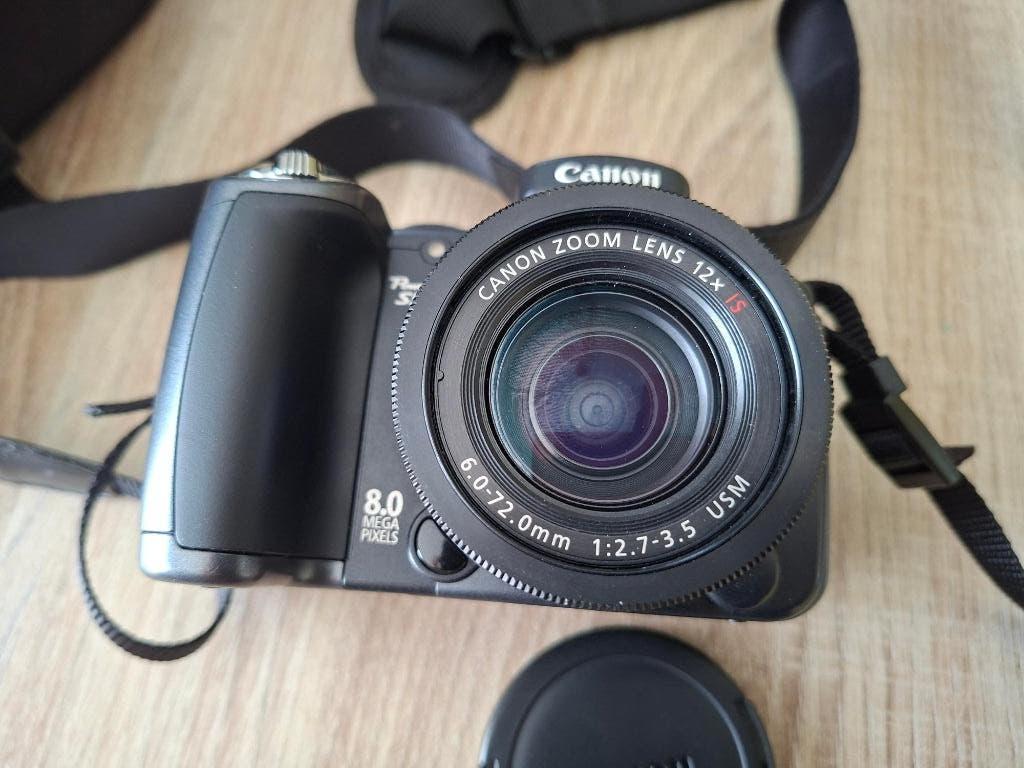 Canon Powershot S5 IS fototoestel, Canon, Compact, 8 Megapixel, Ophalen of Verzenden