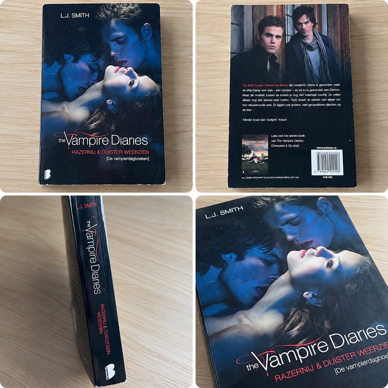 The Vampire Diaries – Razernij & Duister Weerzien- LJ Smith, Boeken, Fictie algemeen, Ophalen of Verzenden, Zo goed als nieuw