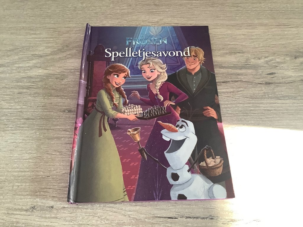 Disney Frozen spelletjesavond voorleesboek (2021), Boeken, Kinderboeken | Kleuters, Jongen of Meisje, Ophalen of Verzenden, Zo goed als nieuw