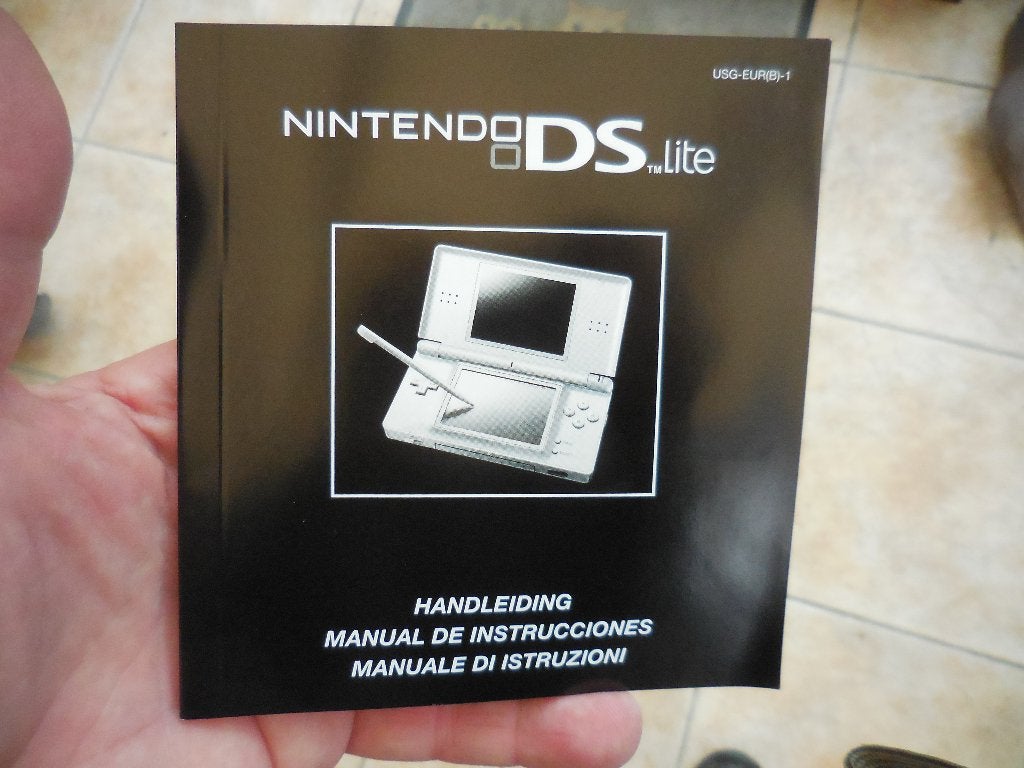 oude Nintendo DS Lite gebruikershandleiding, Games en Spelcomputers, Ophalen of Verzenden