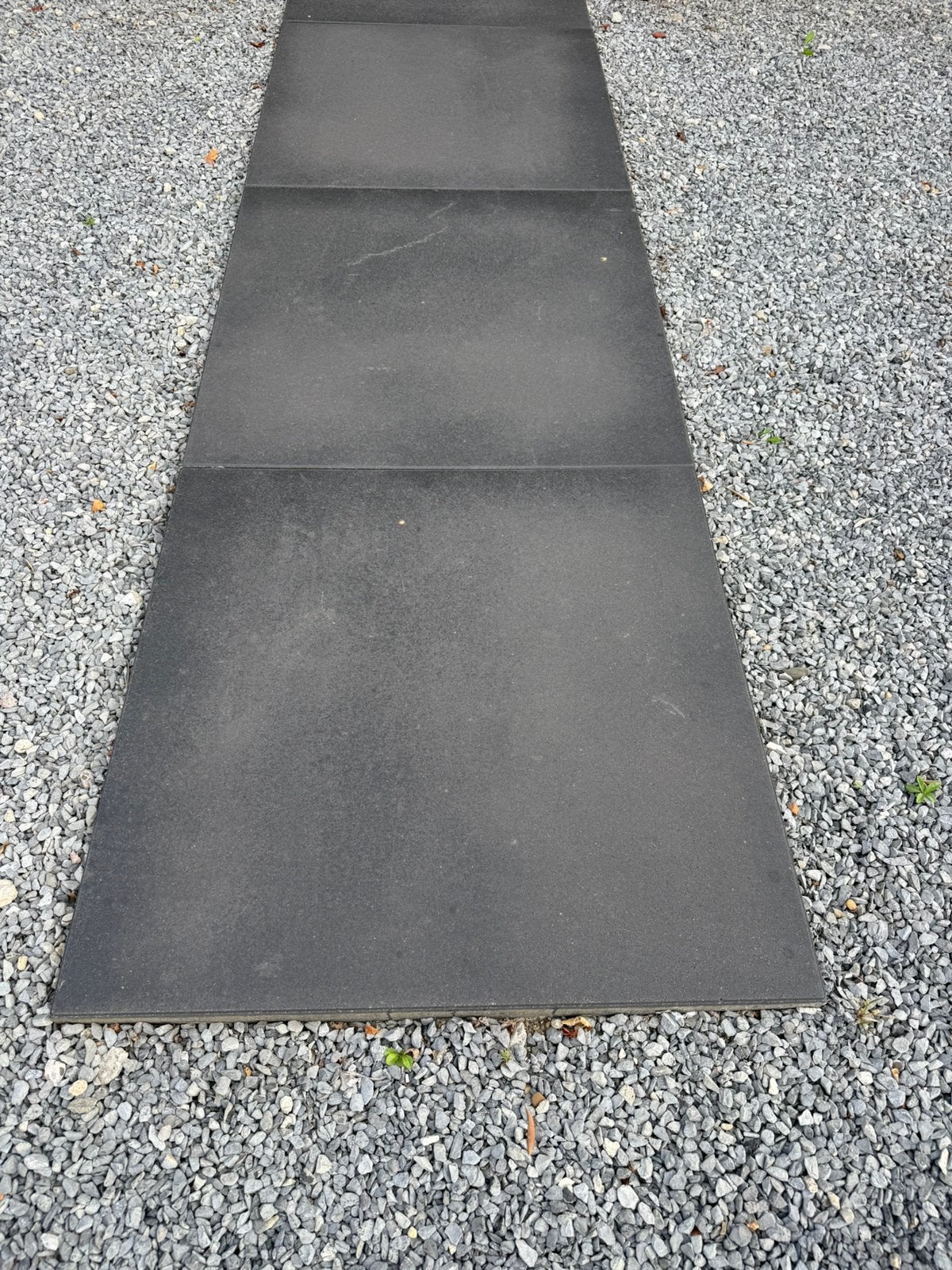 Gebruikte Carreau Megategels Carbon 100.100.6, Enduite, Tuiles de terrasse, Béton, Enlèvement