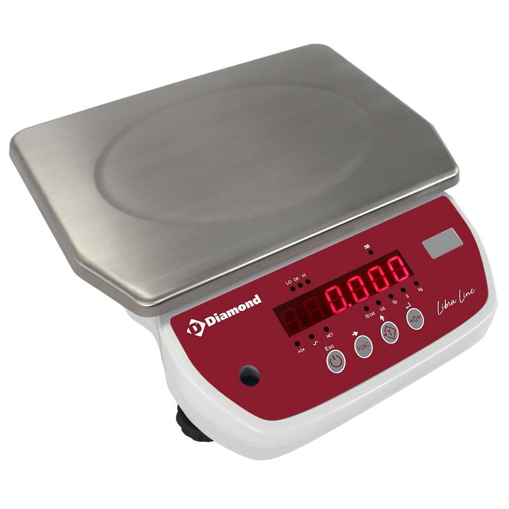 Balance électronique inox, 30Kg x 5g, Neuf, Enlèvement ou Envoi, 10 à 50 kg, Balance de cuisine
