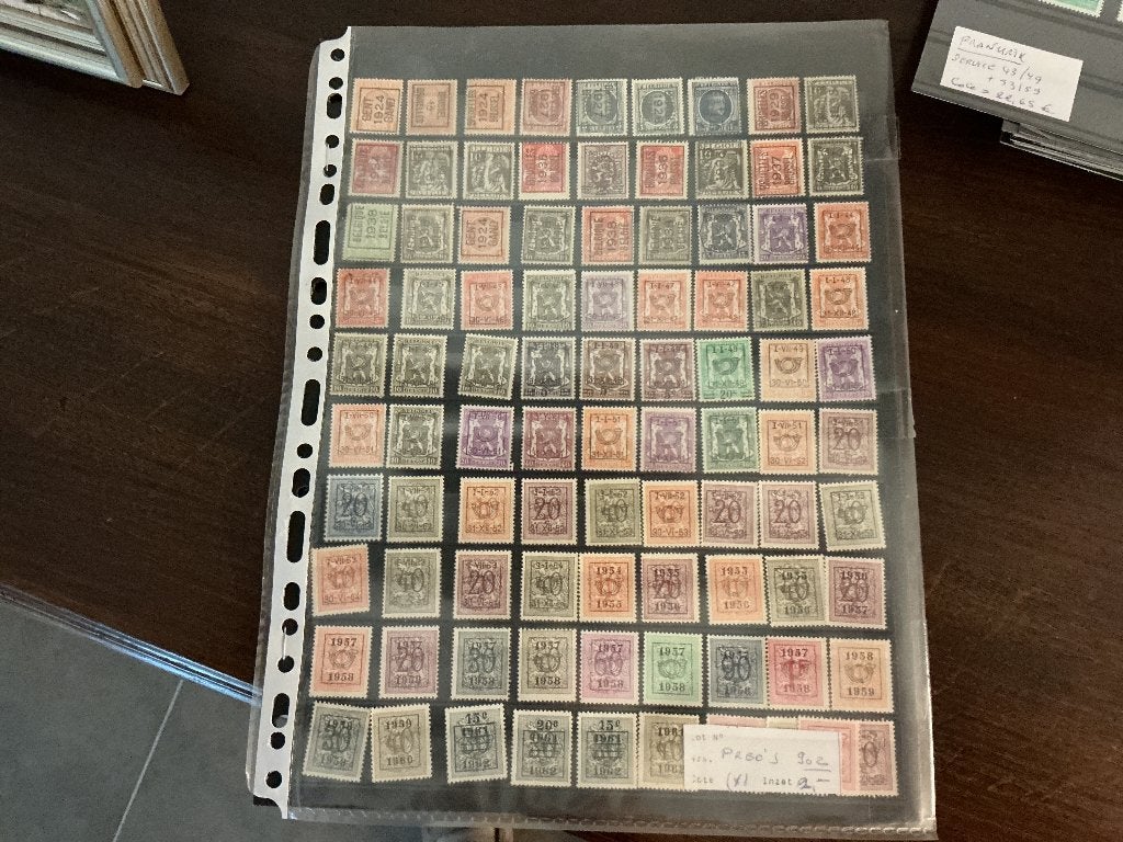Postzegels belgie, Postzegels en Munten, Ophalen of Verzenden, Zonder gom