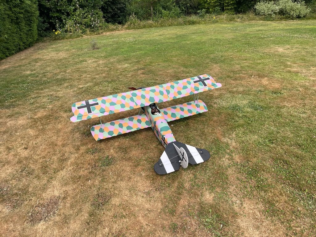 Fokker D7 - VQ Models, Hobby & Loisirs créatifs, Enlèvement, Utilisé, Électro