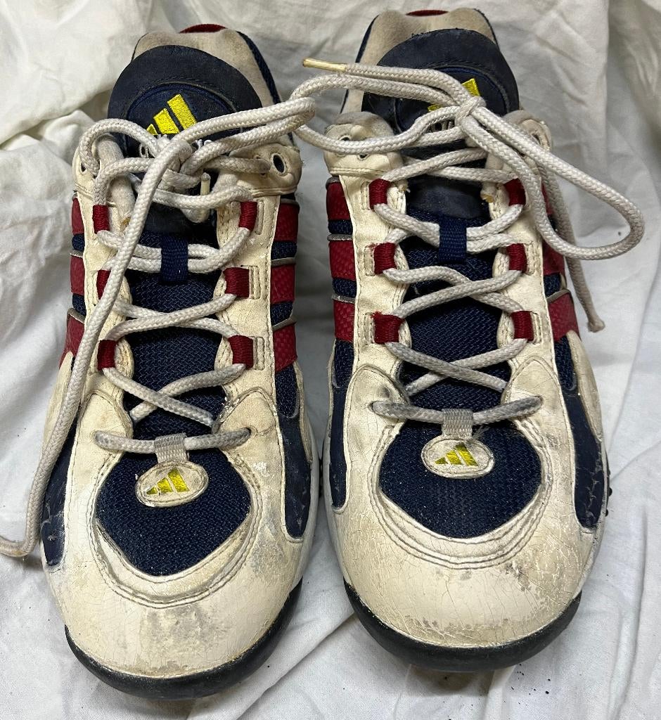 Chaussures de sport Adidas, FIREBALL, 1998, collection rare, Vêtements | Hommes, Chaussures, Porté, Blanc, Baskets, Enlèvement