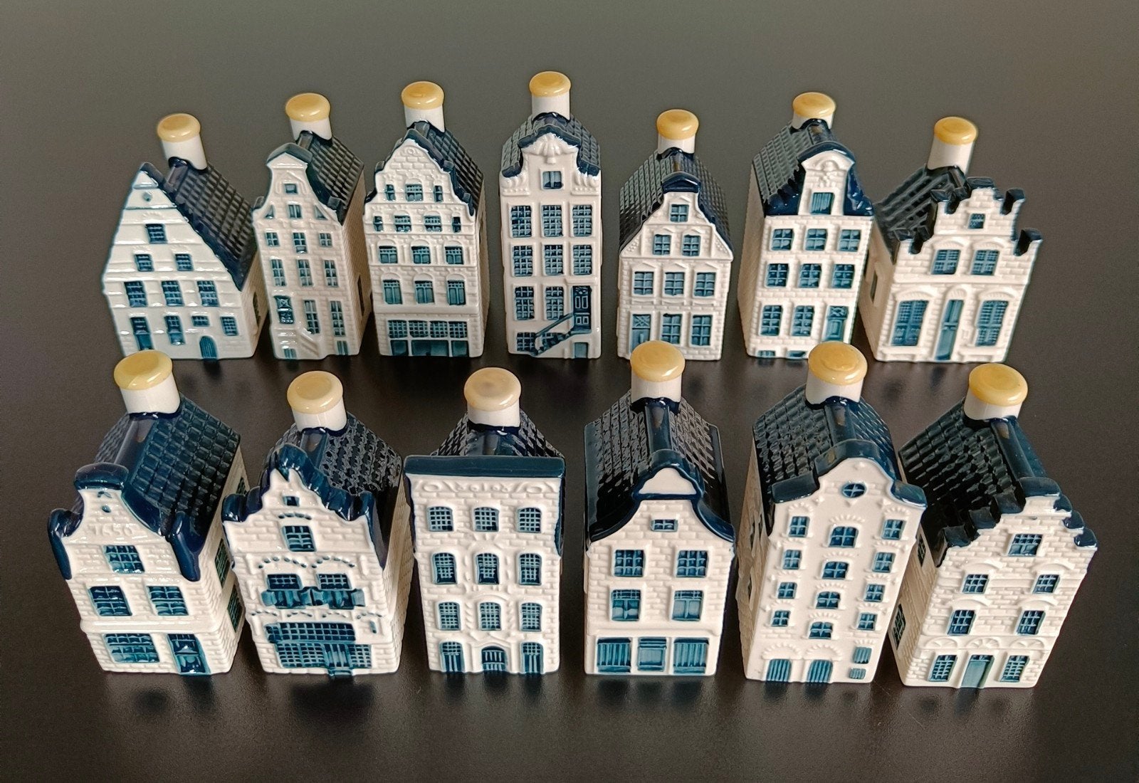 Maisons KLM - Bleu de Delft - 13 pièces, Enlèvement ou Envoi, Comme neuf, Autres types