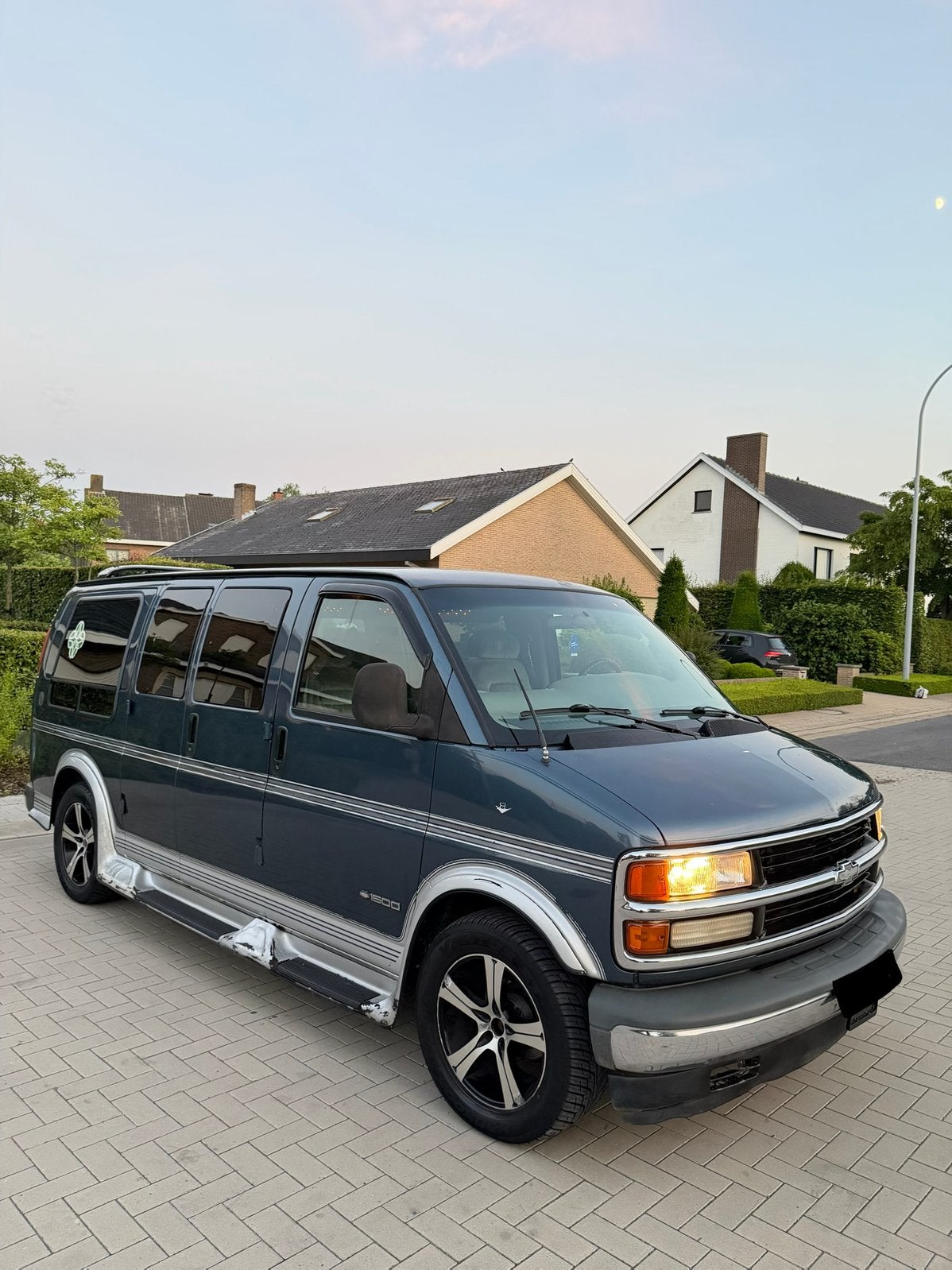 Chevrolet Chevy Van 5.7 V8 LPG Lichte Vracht, Autos, Chevrolet, Particulier, LPG, Automatique, Enlèvement