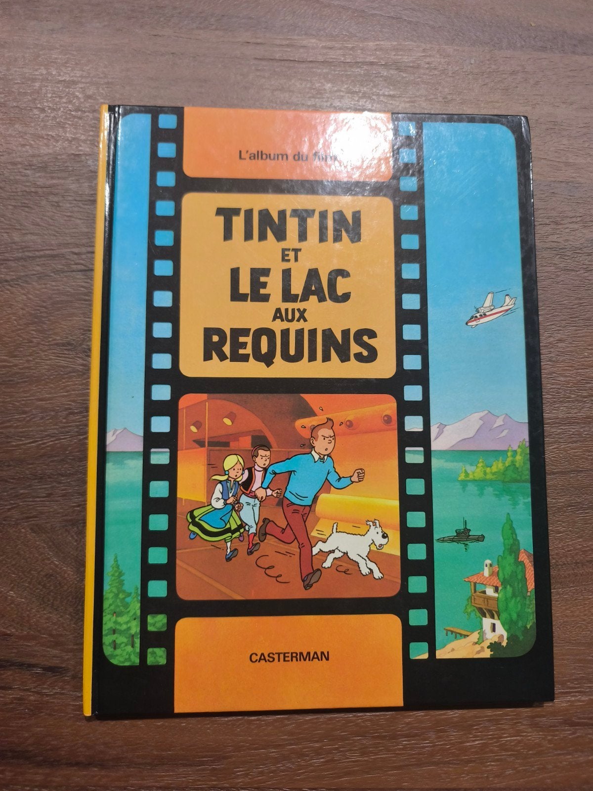 Tintin et le Lac aux requins édition originale 1973, Enlèvement