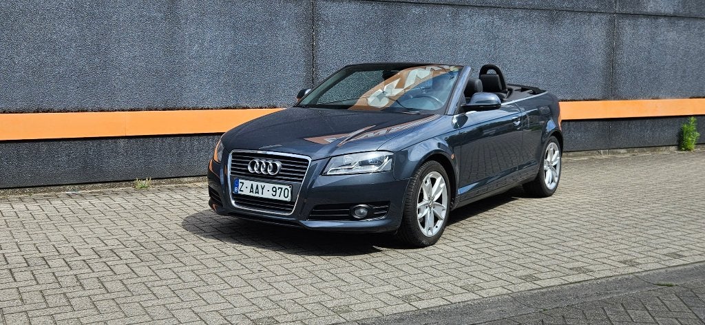 A3 Cabrio 1.6 TFSI ZEER NETTE STAAT/**1 EIGE. FULL HISTORIEK, Autos, Achat, Entreprise, Boîte manuelle, Entretenue par le concessionnaire