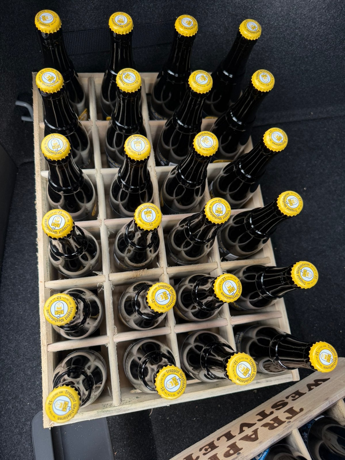 Krat Westvleteren 12, Handtassen en Accessoires, Piercings, Ophalen of Verzenden, Zo goed als nieuw