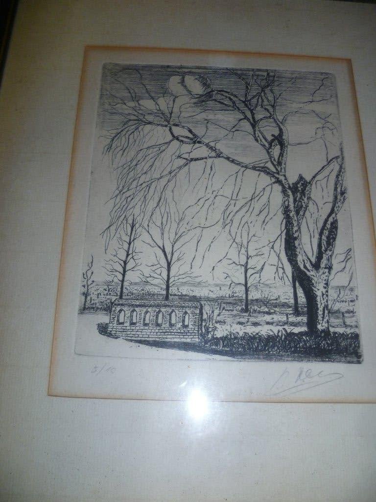 ETS, Antiek en Kunst, Ophalen, Ets