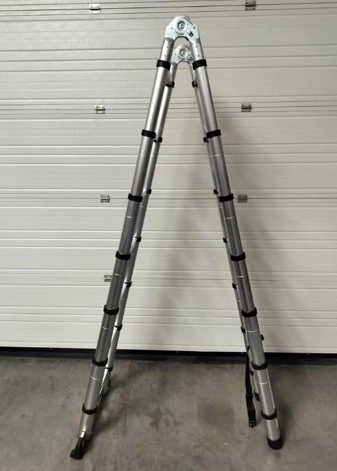 Nurnberg ladder trap uitschuifbaar tot 4,4m. Nieuw!!, Ophalen, Nieuw, Ladder, Opvouwbaar of Inschuifbaar