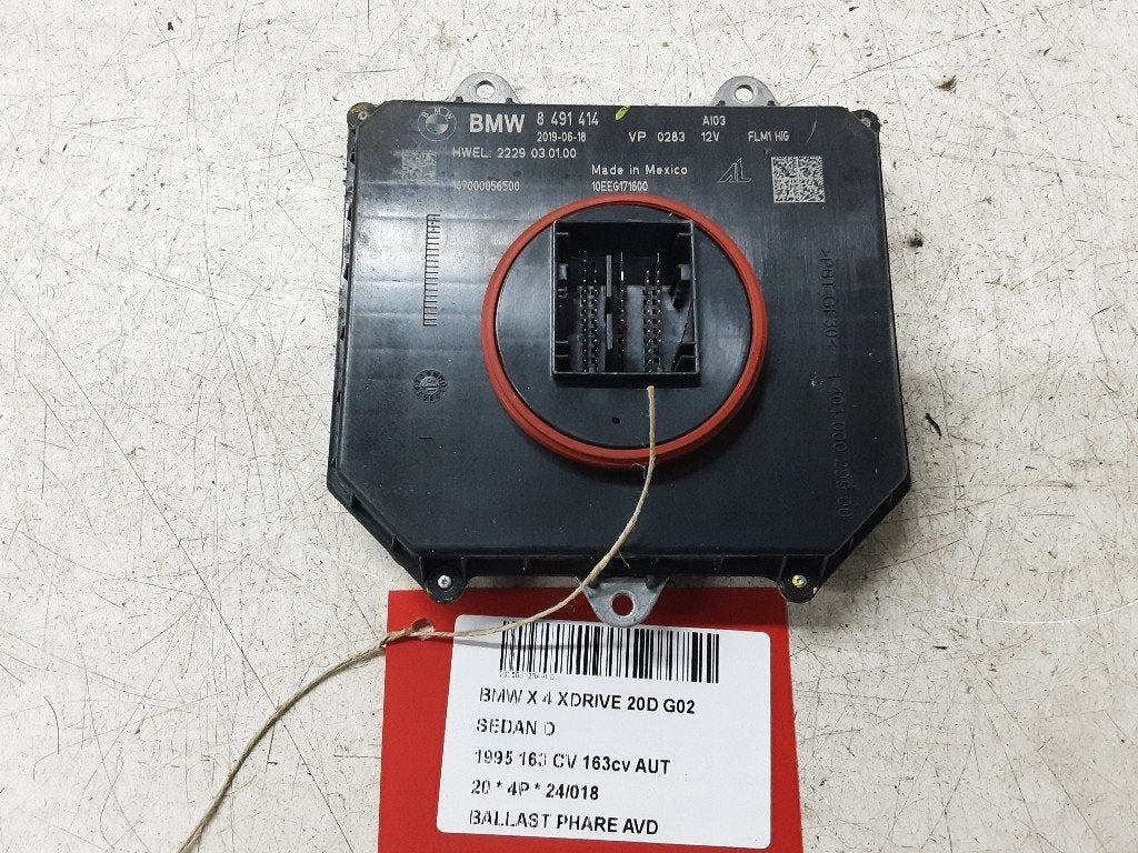 BALLAST DE PHARE XENON DROIT BMW X4 (G02) (8491414), Mevr. I. Hauben, Utilisé, BMW, Rue de l'Espoir 34 34
4030  GRIVEGNÉE, BE