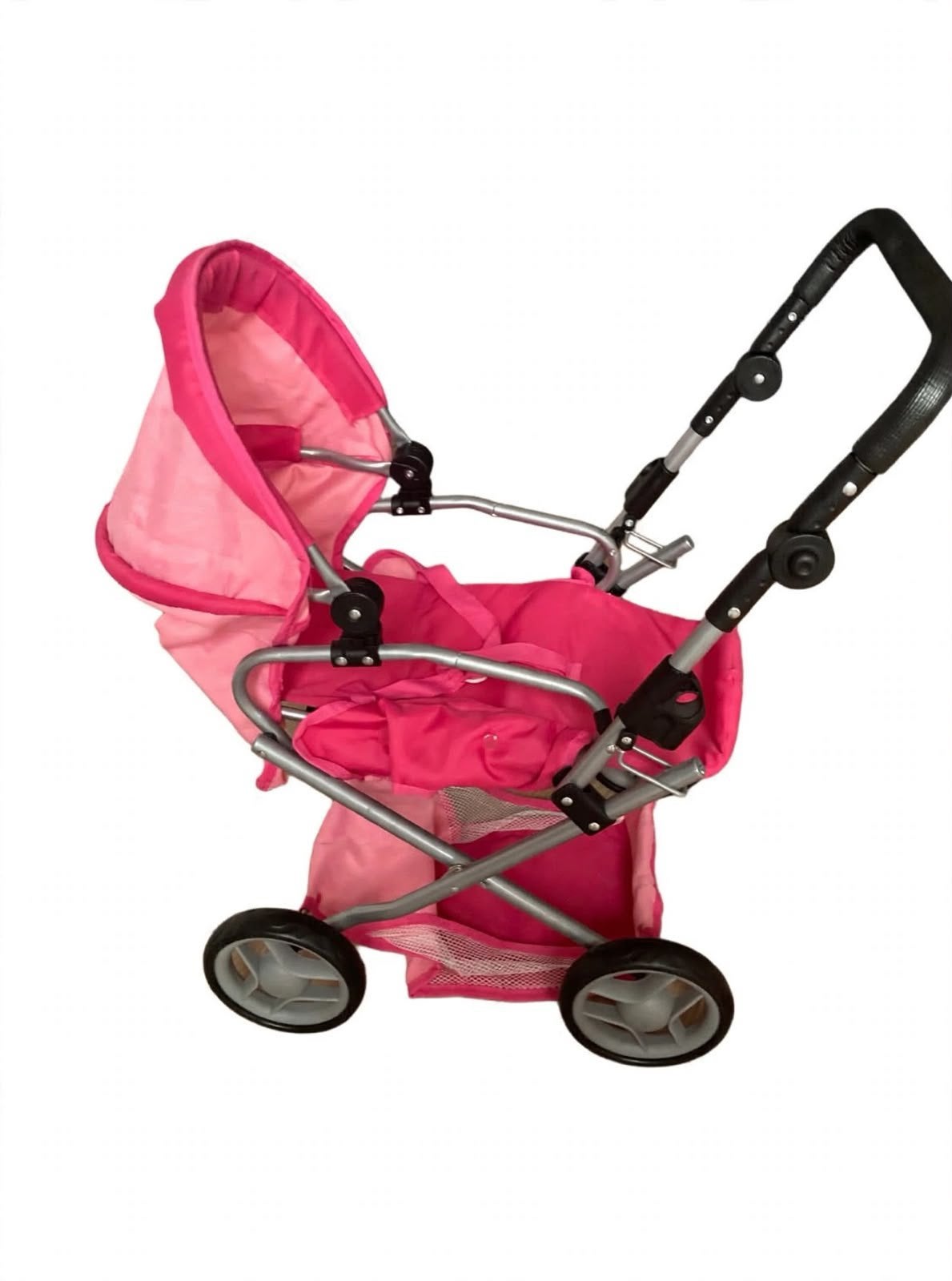 Poppenbuggy 2 in 1.  Roze, Ophalen, Gebruikt