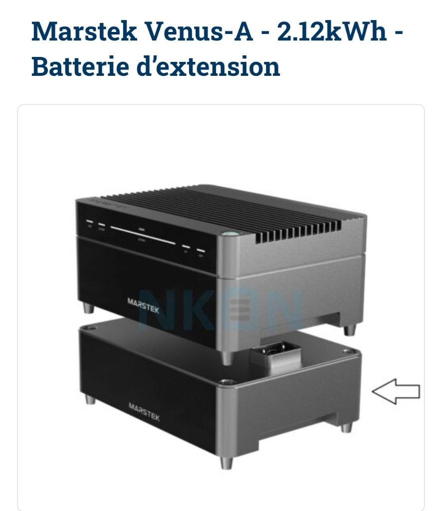 Marstek venus A, Bricolage & Construction, Enlèvement, Neuf, Autres types, 200 watts-crêtes ou plus
