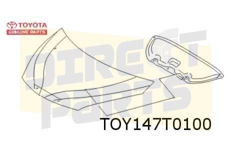 Toyota Verso S (1/11-6/16) motorkap (te spuiten) Origineel!, Neuf, -, -, Toyota