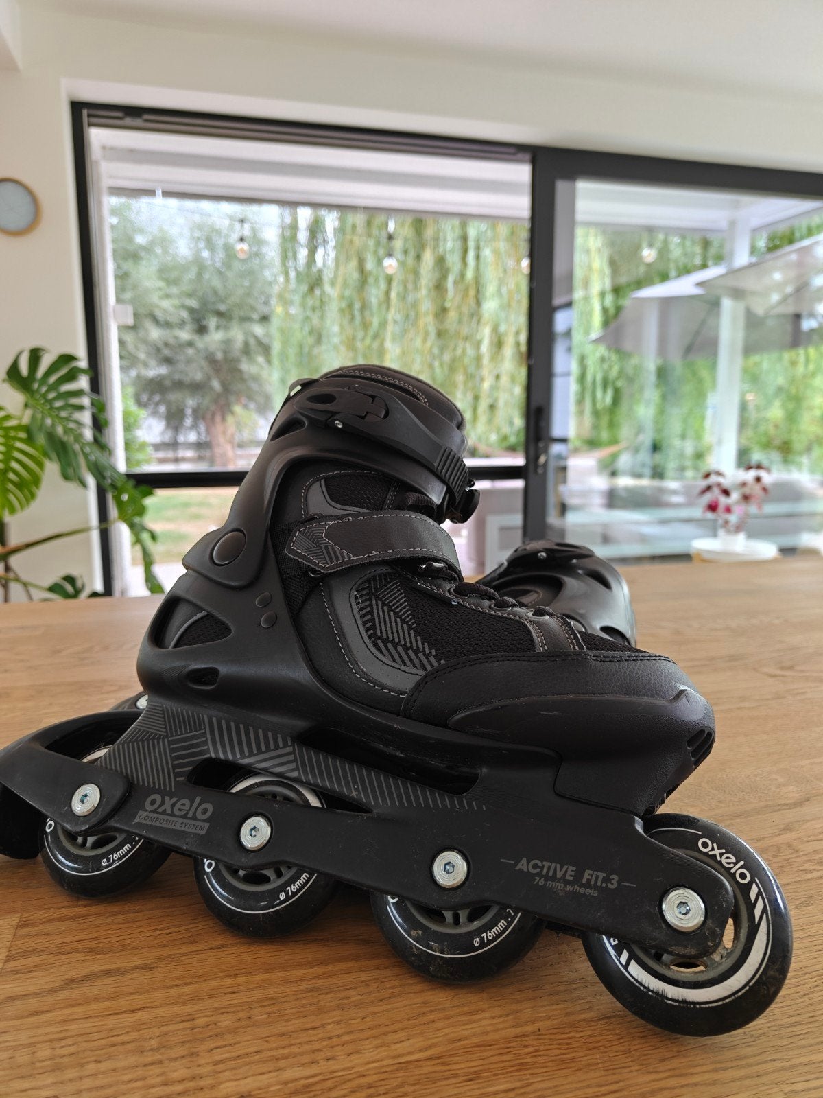Rolschaatsen volwassenen, Sport en Fitness, Ophalen, Zo goed als nieuw