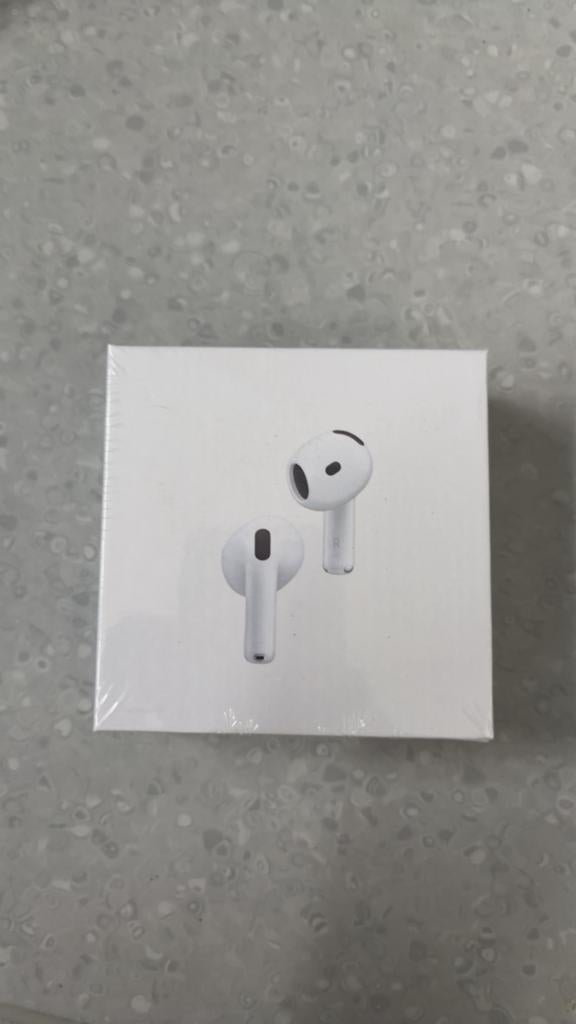 AirPods 4, Télécoms, Téléphonie mobile | Écouteurs, Comme neuf, Intra-auriculaires (Earbuds), Apple, Blanc, Réduction active du bruit