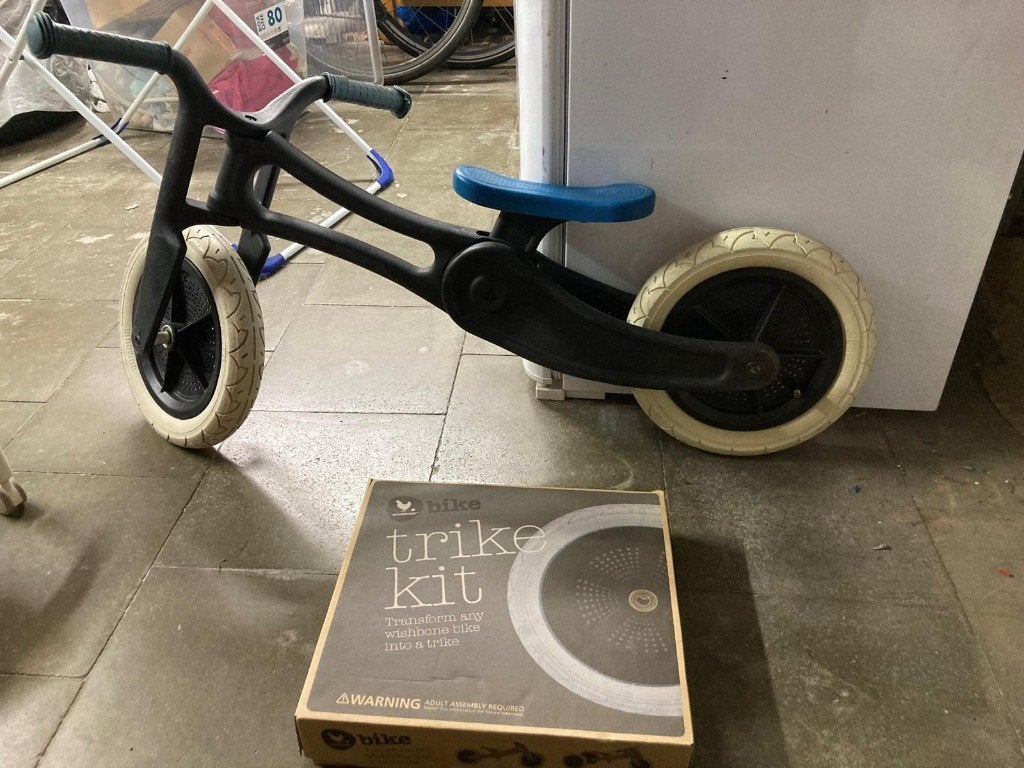 Wishbone loopfiets en driewieler, Kinderen en Baby's, Speelgoed | Buiten | Voertuigen en Loopfietsen, Gebruikt, Loopvoertuig, Ophalen