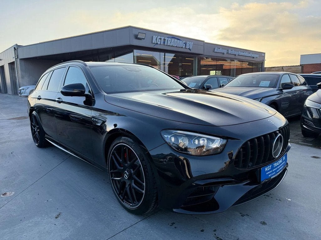 Mercedes-Benz E-Class 63 AMG S 4Matic FULL CARBON BURMESTER, Auto's, Automaat, Gebruikt, Zwart, Leder