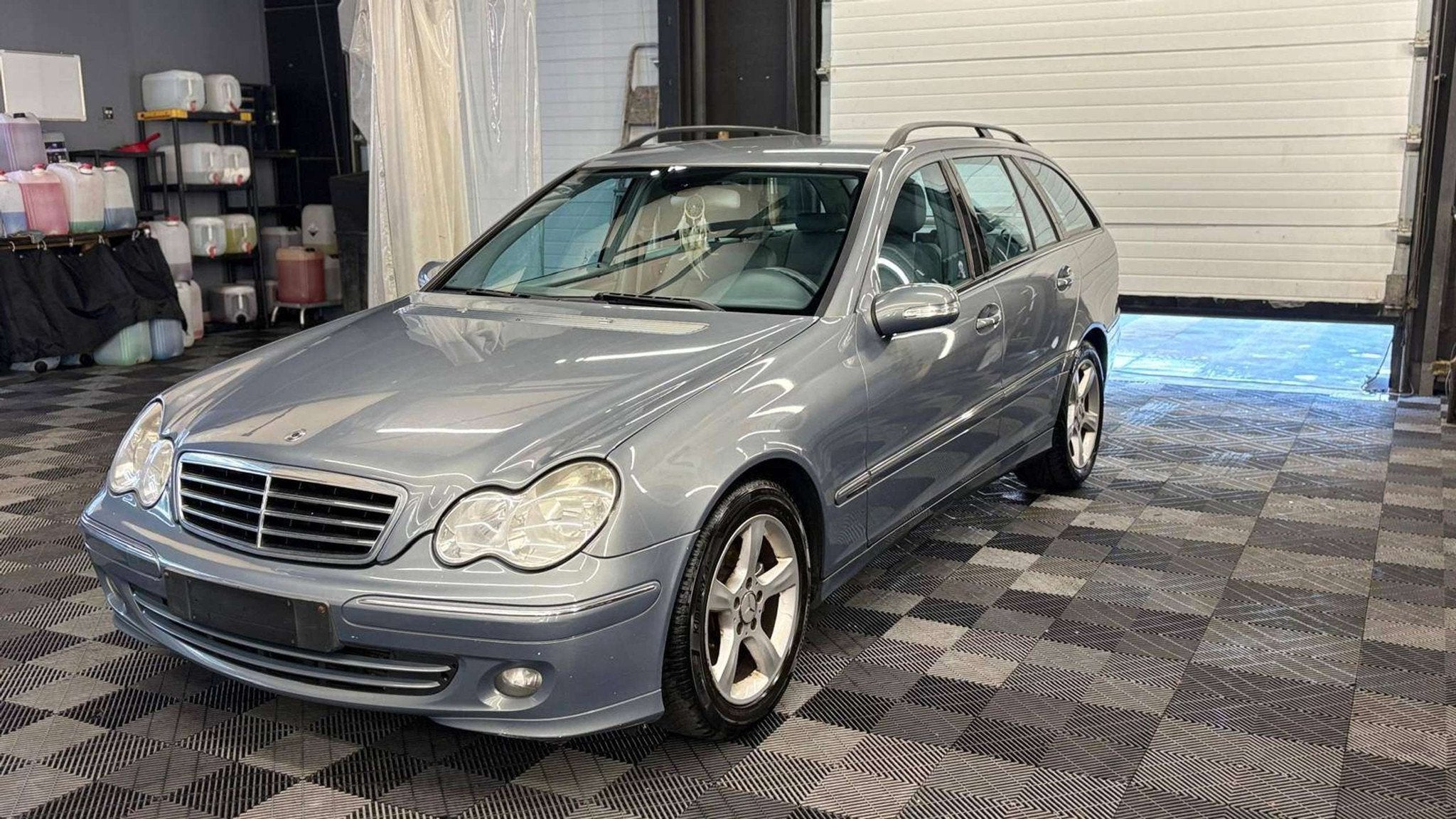 Mercedes-Benz C 220 CDI AUTOMAAT 387000KM bj. 2005, Auto's, Automaat, 135 pk, Gebruikt, 4 cilinders