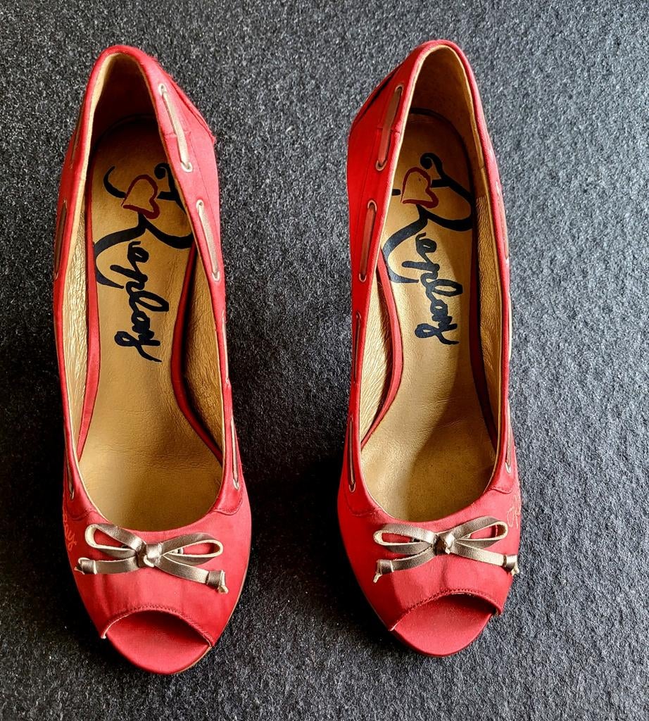 Pumps Replay peeptoe maat 38, Kleding | Dames, Ophalen, Pumps, Replay, Zo goed als nieuw