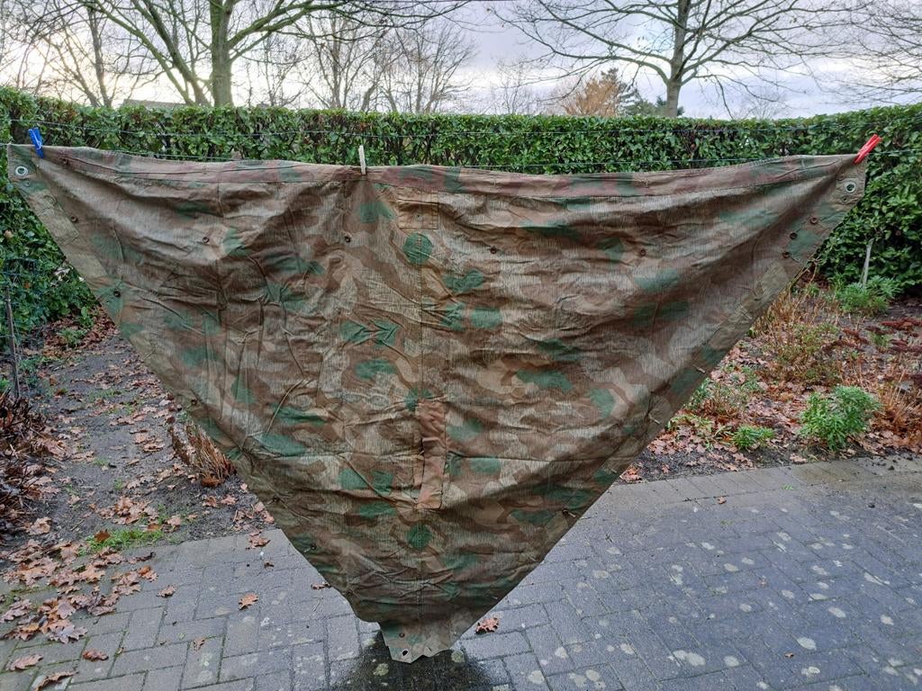 Origineel Zeltbahn Wehrmacht Splittertarn, Collections, Enlèvement