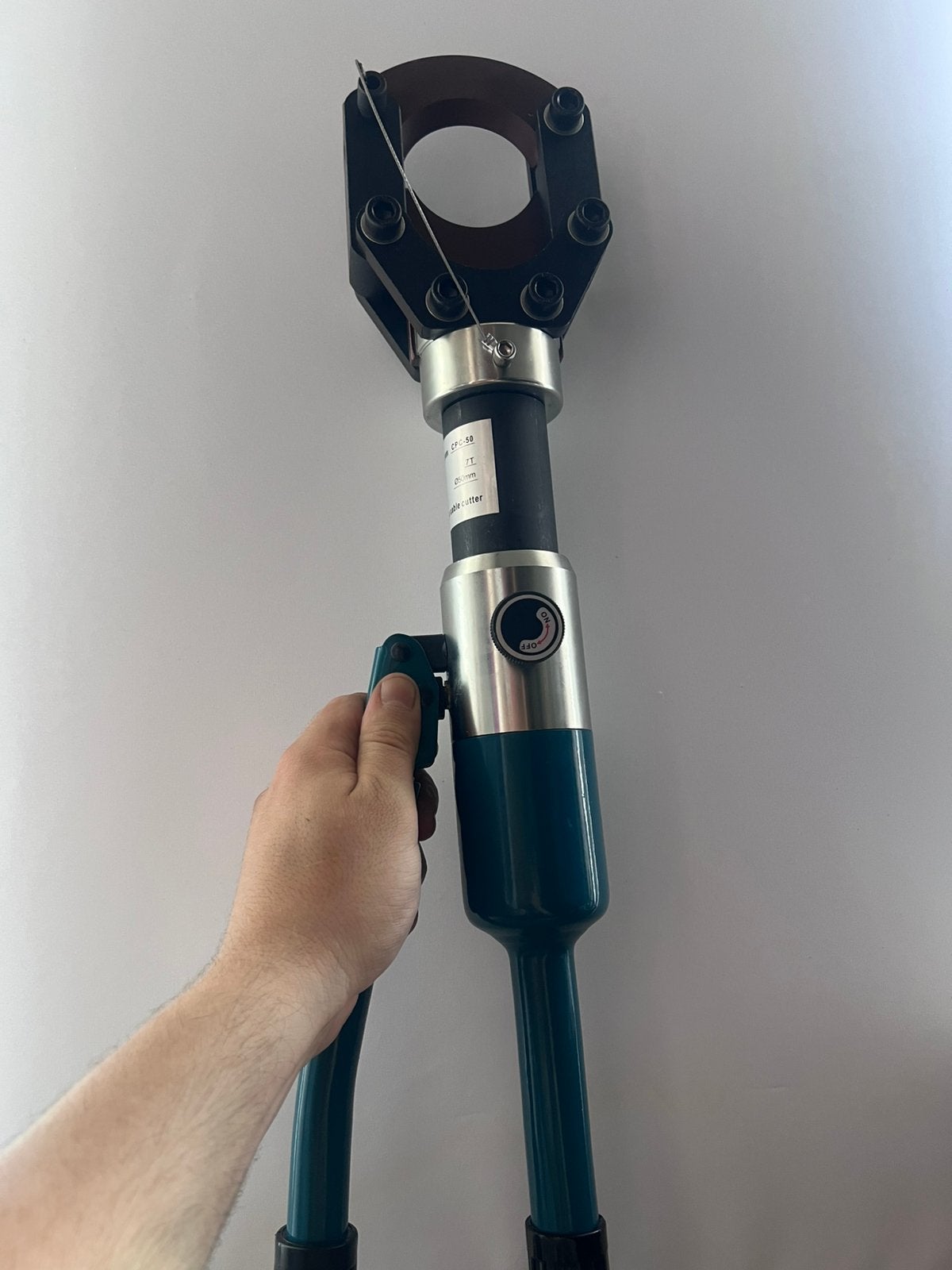 Hydraulic cable cutter scissor professional, Enlèvement ou Envoi, Comme neuf