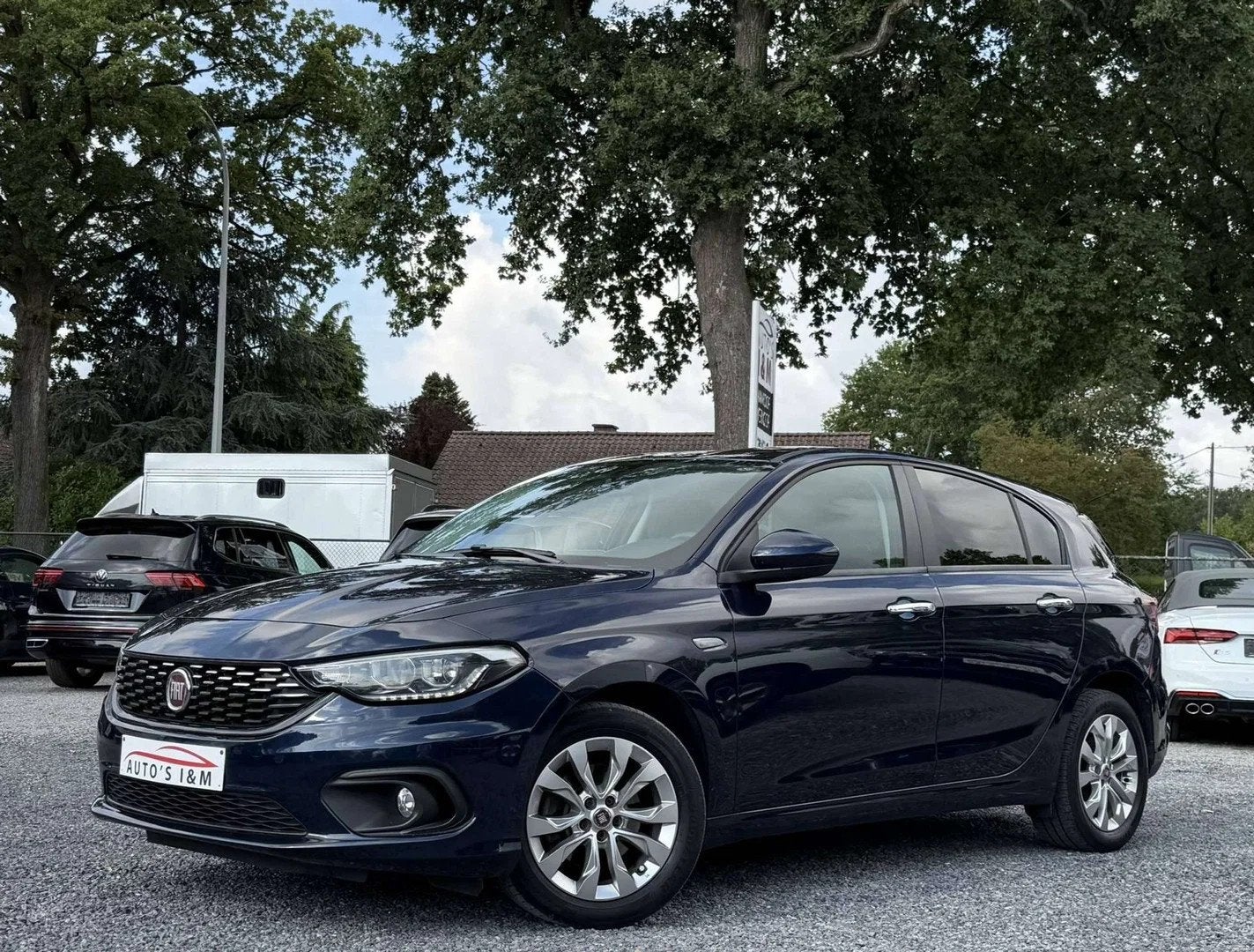 Fiat Tipo 1.4i Benzine 2020 Carplay Led Airco CruiseC. Garan, 4 deurs, Stof, Gebruikt, 4 cilinders