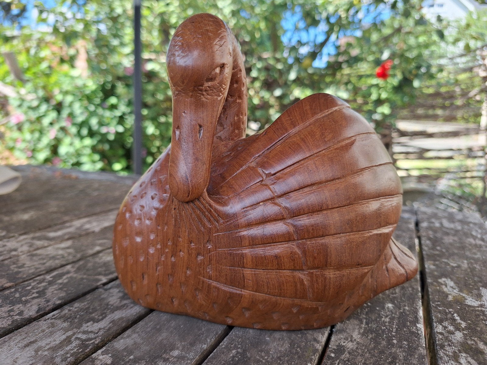 Houten vogel/eend, Ophalen of Verzenden, Vogel