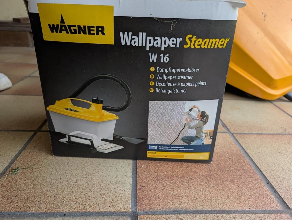 Machine voor het afhalen van behangpapier, Ophalen