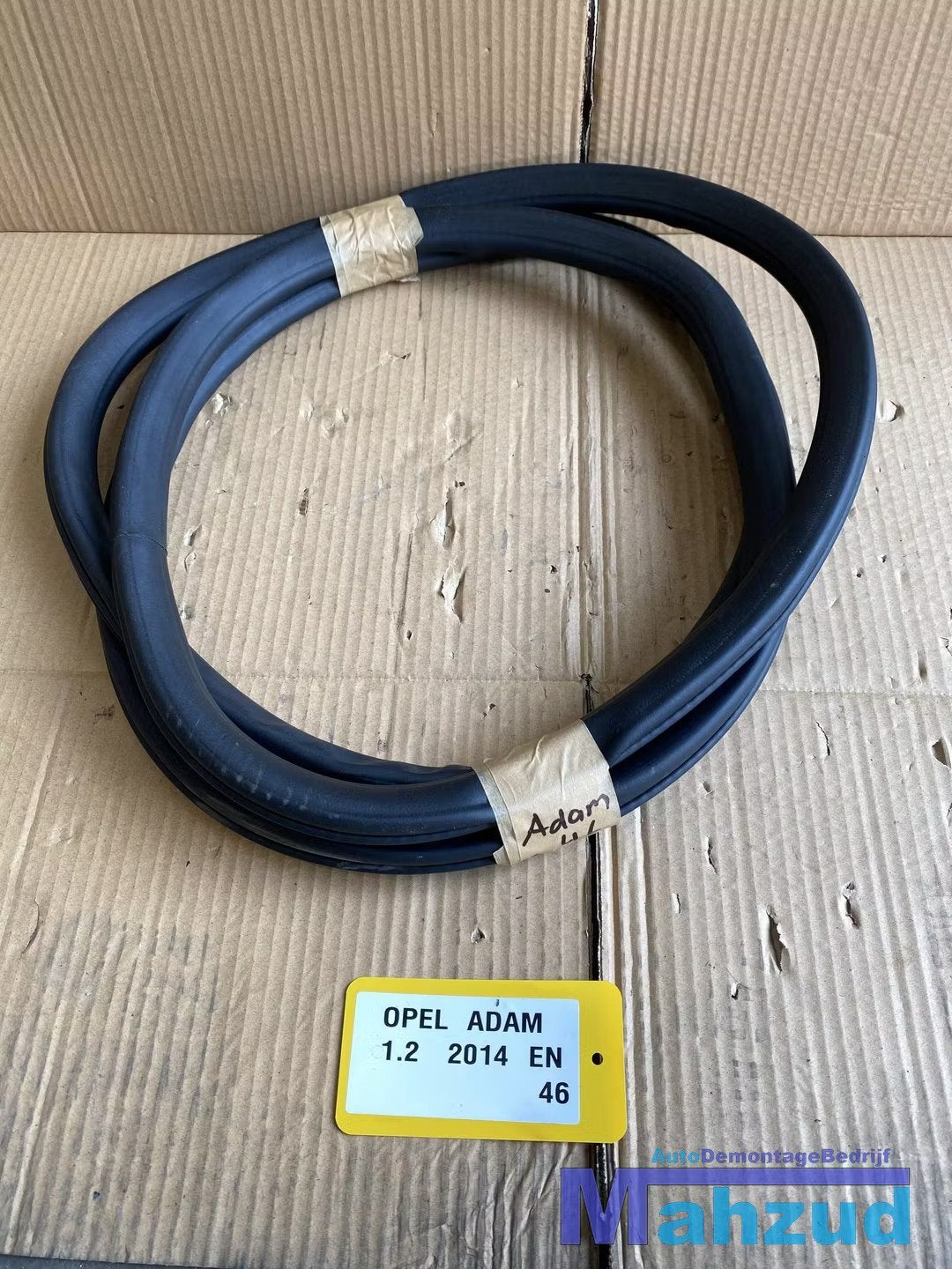OPEL ADAM Links deurrubber Links 2012-2019, Auto-onderdelen, Gebruikt, Opel Automobile GmbH, Kontakt@opel-infoservice.de, Opel