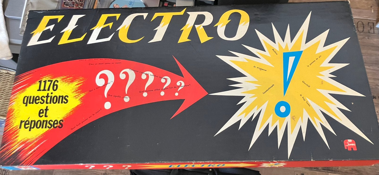 Vintage Electro spel Jumbo  - (jaren 70) - Werkt, Een of twee spelers, Ophalen, Zo goed als nieuw