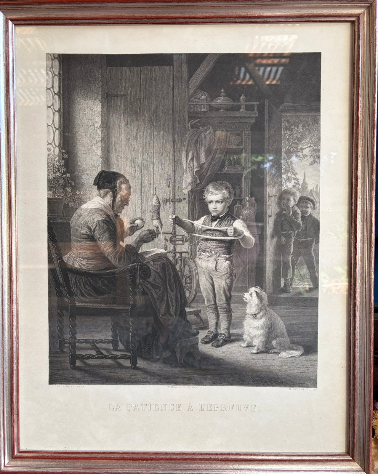 La Patience à l'Épreuve, Enlèvement, Dessin