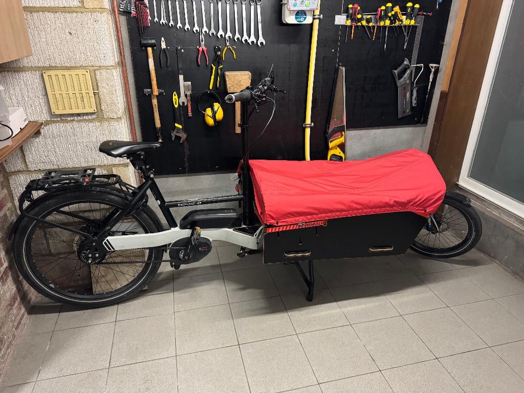 Bakfiets Riese & Müller Packster 80, Vélos & Vélomoteurs, Vélos électriques, Utilisé, Riese & Müller, Enlèvement