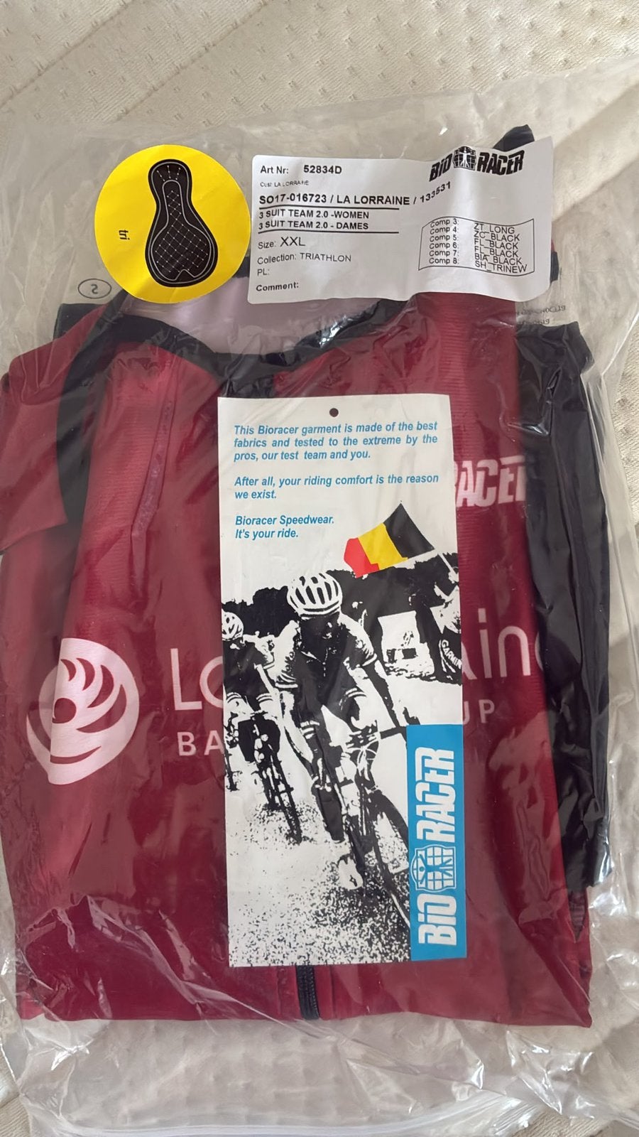 3 suit wetsuit voor triatlon vrouw maat XXL, Watersport en Boten, Ophalen, Nieuw, Dame, Wetsuit