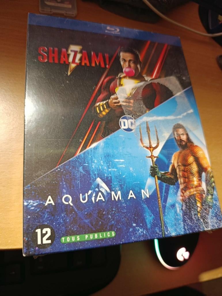 Blu-Ray SHAZAM / AQUAMAN, Cd's en Dvd's, Ophalen of Verzenden, Nieuw in verpakking, Actie