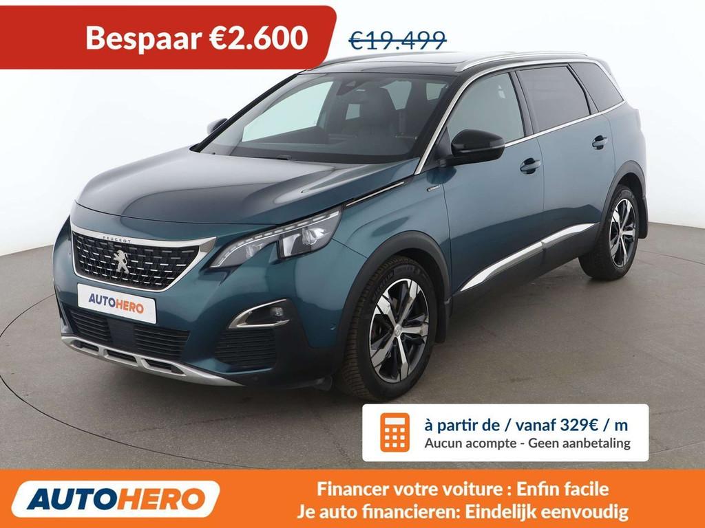 Peugeot 5008 2.0 Blue-HDi GT (année de construction 2018), Cuir, Electronic Stability Program (ESP), Achat, https://public.car-pass.be/vhr/29a9a564-da5d-401a-86bf-ff611269d3b0
