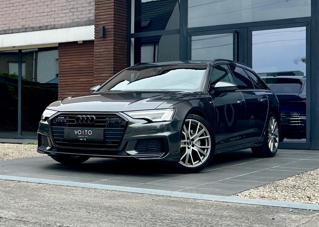 Audi A6 Avant 40TDI Quattro 3X S-LINE/ACC/MATRIX/TREKHAAK, Auto's, Audi, Automaat, Parkeerassistent, 4 cilinders, 2000 kg